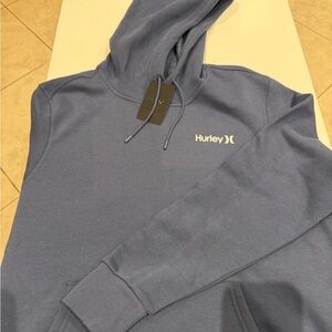Hurley Slate Blue Men's Large L Hoodie NWT